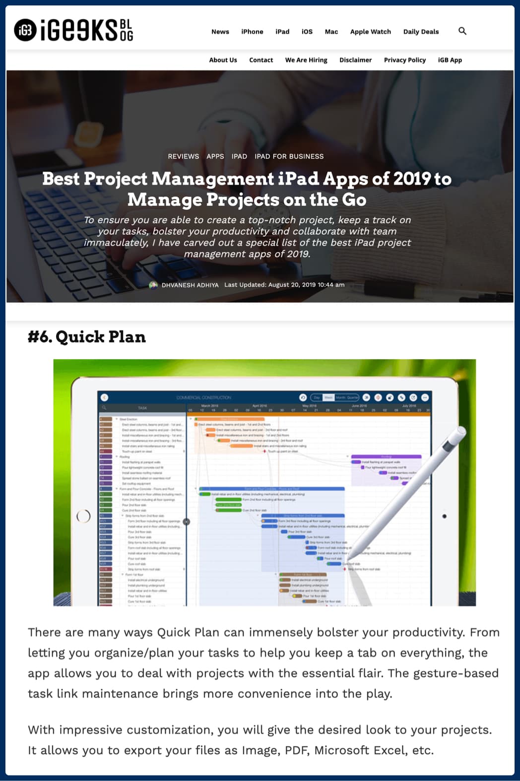 best project management apps